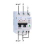 Revalco Iga 2P 32A C 10KA Protection contre Surtensions Permanentes EN-50550 Blanc Baquelite