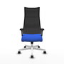 Piqueras y Crespo Chaise de Bureau Albacete Bleu et Noir