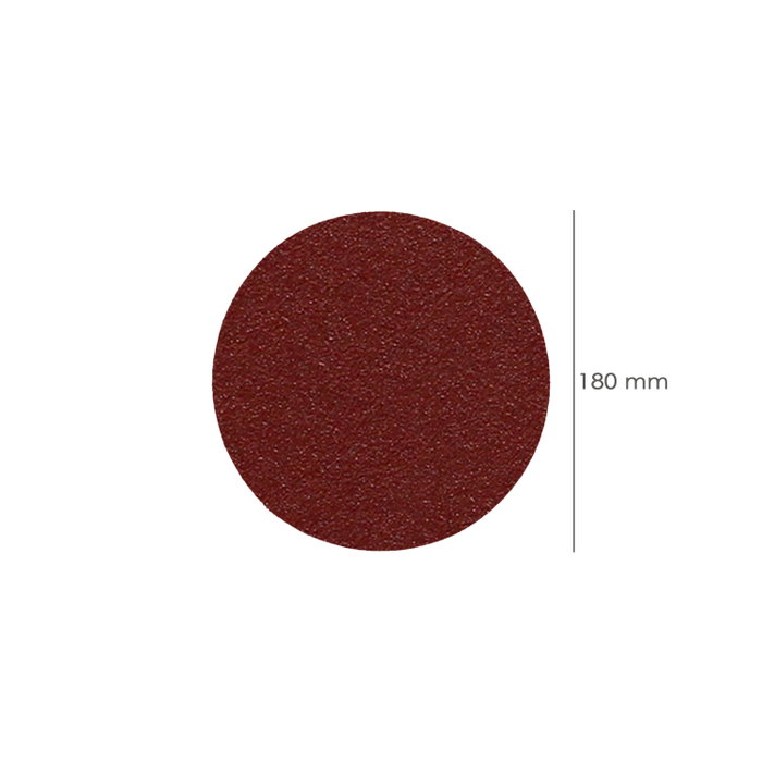 WOLFPACK LINEA PROFESIONAL Disques abrasifs à velcro 180mm Grain 40 (Lot de 10)