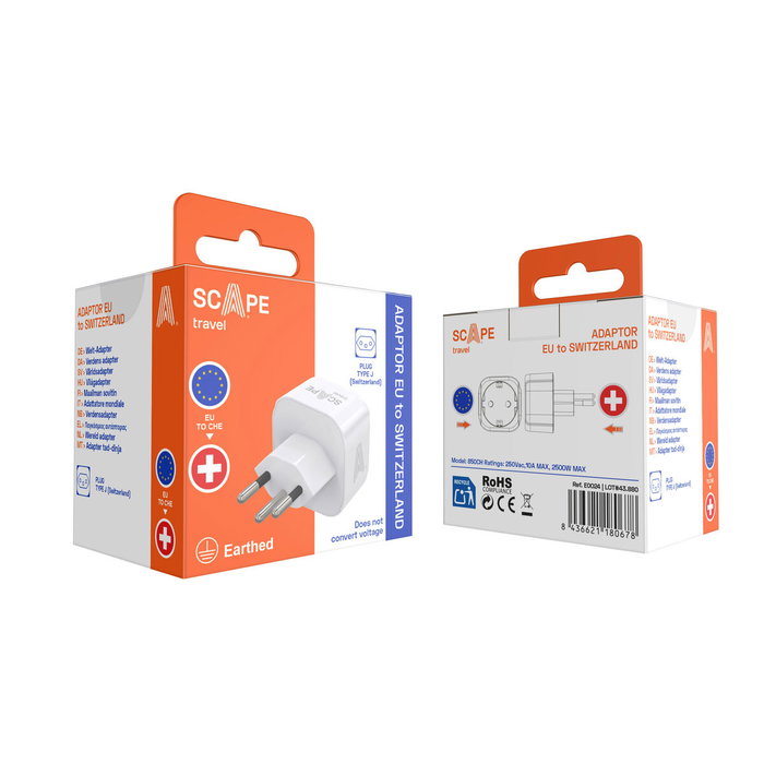 Multiprise Scape Travel 850CH Plastique Multiprise Scape Travel 850CH Plastique