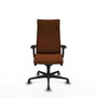Piqueras Y Crespo Fauteuil Albacete, Similicuir Marron, Mécanisme Synchrone