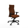 Piqueras Y Crespo Fauteuil Albacete, Similicuir Marron, Mécanisme Synchrone
