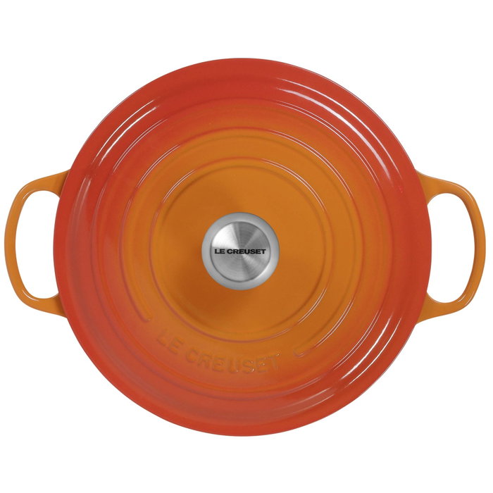 Le Creuset Signature Plat à rôtir rond 28cm rouge