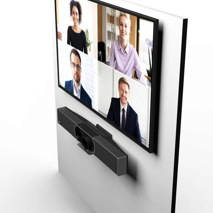 Yealink VCS-TVMount2 - Support mural ou mobile pour TV et équipement de visioconférence MeetingEye 400/600 Pro/MeetingBar A40