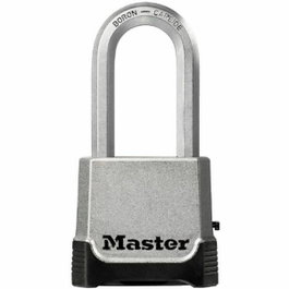 Master Lock M176EURDLH Cadenas Haute Sécurité Zinc Anse XL