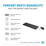 HP Ensemble Clavier et Souris Sans Fil HP 230 avec 12 Touches de Fonction, Autonomie 16 Mois, 1600 DPI, Confort Silencieux