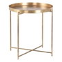 BigBuy Home Table d'appoint Doré 51 x 51 x 56 cm