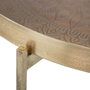 BigBuy Home Table d'appoint Doré 51 x 51 x 56 cm