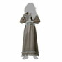 BigBuy Carnival Déguisement Robe Longue de Communion Grise pour Fille