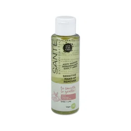 Sante Naturkosmetik Huile Démaquillante Douce pour Yeux Sensibles 110 ml