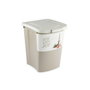 Rotho Récipient de Conservation des Aliments Beige 38 L