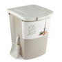 Rotho Récipient de Conservation des Aliments Beige 38 L
