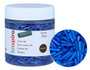 Innspiro Rocaille de verre cylindre aurora boreale bleu 1,80x6mm 95g