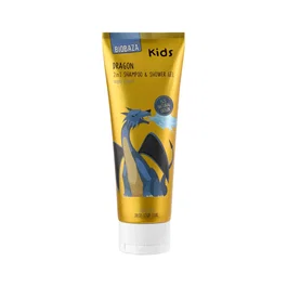 Biobaza Dragon Kids Gel Douche et Shampooing 2-en-1, Aloe Vera, 250 ml