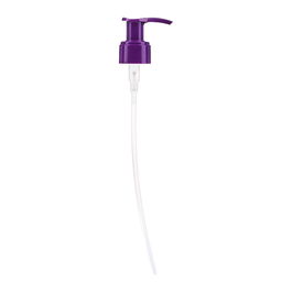 Fanola - Distributeur à pompe pour shampooing et après-shampooing - 1000 ml / 25 cm - Couleur mauve - Pour salon de coiffure