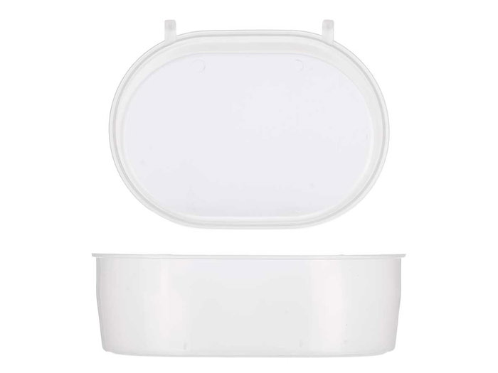 Mascow Baignoire Accessoire Cage Transparente en Plastique PC (Set de 24)