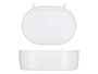 Mascow Baignoire Accessoire Cage Transparente en Plastique PC (Set de 24)