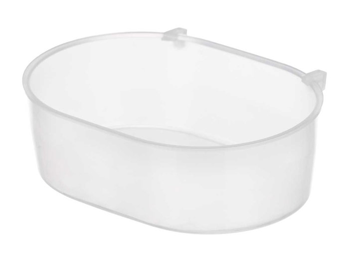 Mascow Baignoire Accessoire Cage Transparente en Plastique PC (Set de 24)