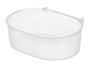 Mascow Baignoire Accessoire Cage Transparente en Plastique PC (Set de 24)