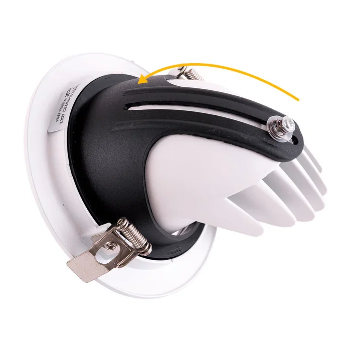 Foco Downlight LED 15W 2550Lm 4000K Blanco Natural Orientable Circular Foco Downlight LED 15W 2550Lm 4000K Blanco Natural Orientable Circular