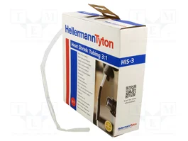 HELLERMANNTYTON Gaine thermorétractable 6mm 3:1 5m