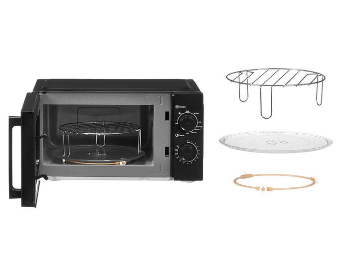 ARGON Micro-ondes Grill 20 LTR 800W Negro