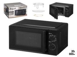 ARGON Micro-ondes Grill 20 LTR 800W Negro