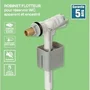 Novobain Robinet Flotteur Latéral NOVOBAIN pour Réservoir WC, Embout en Laiton, Réglage Précis et Silencieux