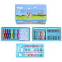Cerdá - Set de Papeterie Coloriable Bluey - Maletin - 26 x 10 x 13 cm - Age 3 ans