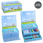Cerdá - Set de Papeterie Coloriable Bluey - Maletin - 26 x 10 x 13 cm - Age 3 ans