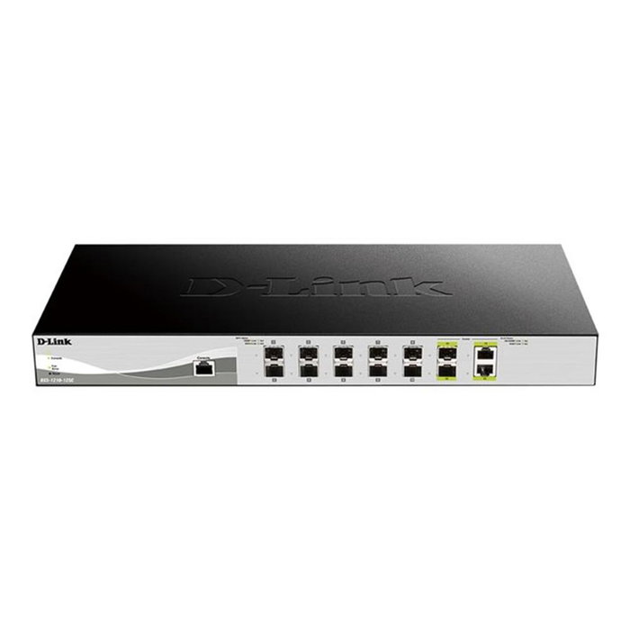 D-Link DXS-1210-12SC Switch Intelligent 12 Ports 10 Gigabit Ethernet SFP+ Gestion Réseau D-Link DXS-1210-12SC Switch Intelligent 12 Ports 10 Gigabit Ethernet SFP+ Gestion Réseau