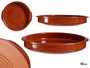 La Dehesa Cazuela Ronde Diamètre 42 cm en Terre Réfractaire Couleur Miel (Set de 4)