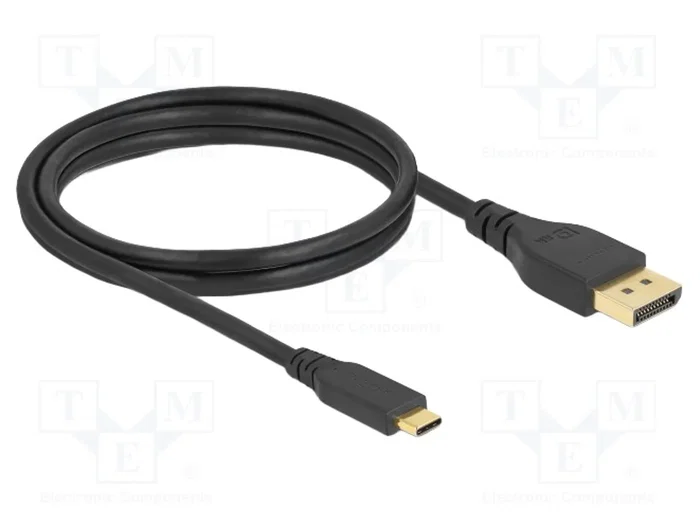 DELOCK Câble USB-C vers DisplayPort 1.4 1,5m DELOCK Câble USB-C vers DisplayPort 1.4 1,5m