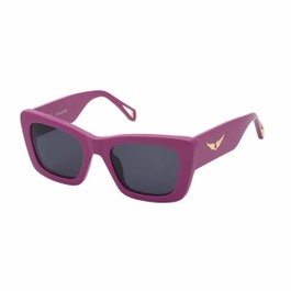 Zadig&Voltaire SZV411-5106Z7 Lunettes de soleil Rose/Gris