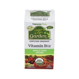 Natures Plus Garden Source Of Life Vitamine B12 60 gélules - Complément alimentaire vegan à la méthylcobalamine