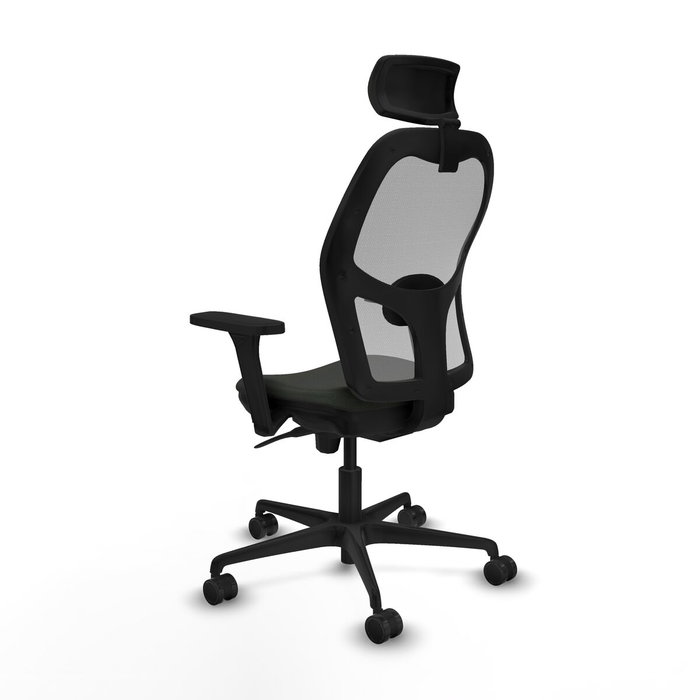 Piqueras y Crespo Chaise de Bureau Jorquera 3D036N2 Noir
