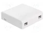 DELOCK Prise murale LC Duplex et SC Simplex, blanc