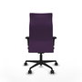 Piqueras Y Crespo Sillón Albacete, mécanisme Sincro, tissu Morado