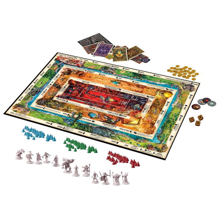 Hasbro Games - Jeu de plateau - Talisman (F6652) - Jeu d'aventure fantastique pour adultes et familles - +12 ans