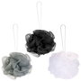 Cosmetic Club Lot de 3 éponges fleur pour la douche