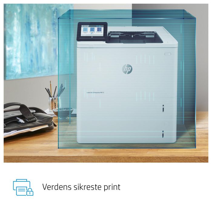 HP LaserJet Enterprise M612dn - Imprimante laser monochrome 75 ppm avec impression recto-verso et sécurité dynamique JetIntelligence HP LaserJet Enterprise M612dn - Imprimante laser monochrome 75 ppm avec impression recto-verso et sécurité dynamique JetIntelligence