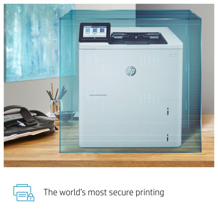 HP LaserJet Enterprise M612dn - Imprimante laser monochrome 75 ppm avec impression recto-verso et sécurité dynamique JetIntelligence HP LaserJet Enterprise M612dn - Imprimante laser monochrome 75 ppm avec impression recto-verso et sécurité dynamique JetIntelligence