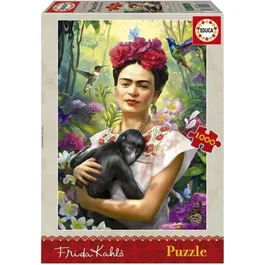 Educa Puzzle 1000 Pièces - Le Jardin de la Vie par Frida Kahlo - 34 * 48 cm