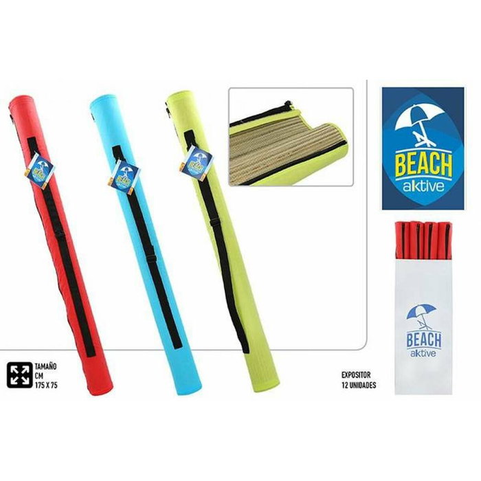 Natte de plage Colorbaby Jaune Bleu Rouge PVC 75 x 175 cm Natte de plage Colorbaby Jaune Bleu Rouge PVC 75 x 175 cm