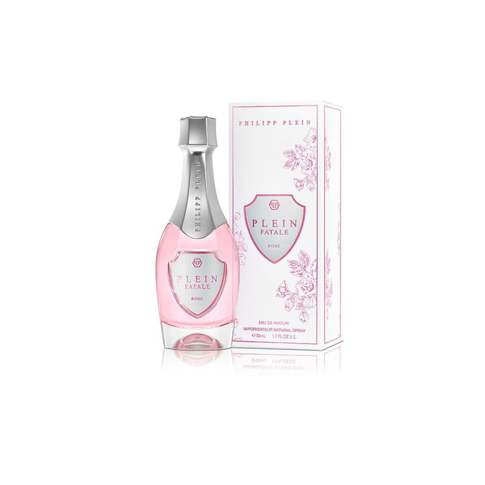 Philipp Plein Fatale Rosé - Eau de Parfum Vaporisateur Femme 50 ml - Parfum féminin floral et sensuel au design flacon champagne