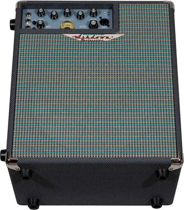 ASHdown UK-OBM-C112T-500 Ampli Basse Combo 500W 1x12" Fini Charcoal Tweed Ice Blue