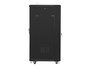 Lanberg Armario Rack 19 Pouces 27U 600x800 mm Noir, Baie Informatique avec Porte Vitrée