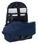 Safta Mochila Sac à dos double pour ordinateur portable 15,6" avec USB Real Madrid fille marine 31 x 44 x 18 cm