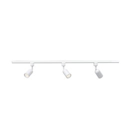 Philips Easylink Système de Riel avec 3 Projecteurs Shea 5 W, Blanc, Aluminium, GU10, 1 M
