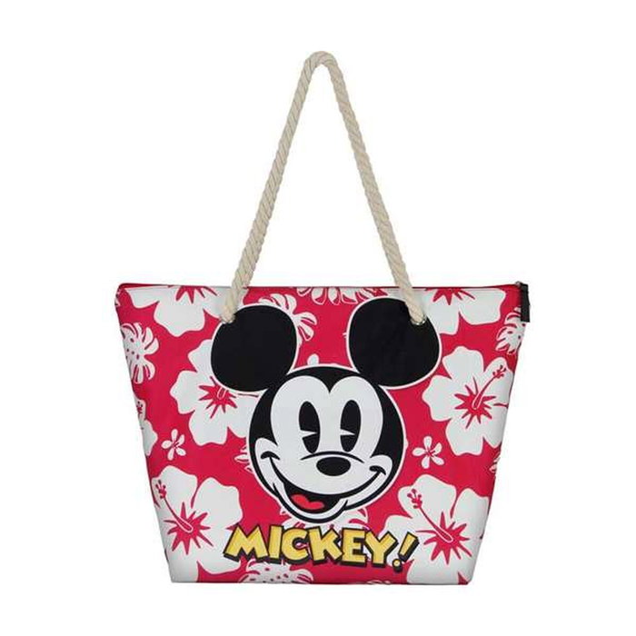 Sac de plage Mickey Mouse hawaii Rose